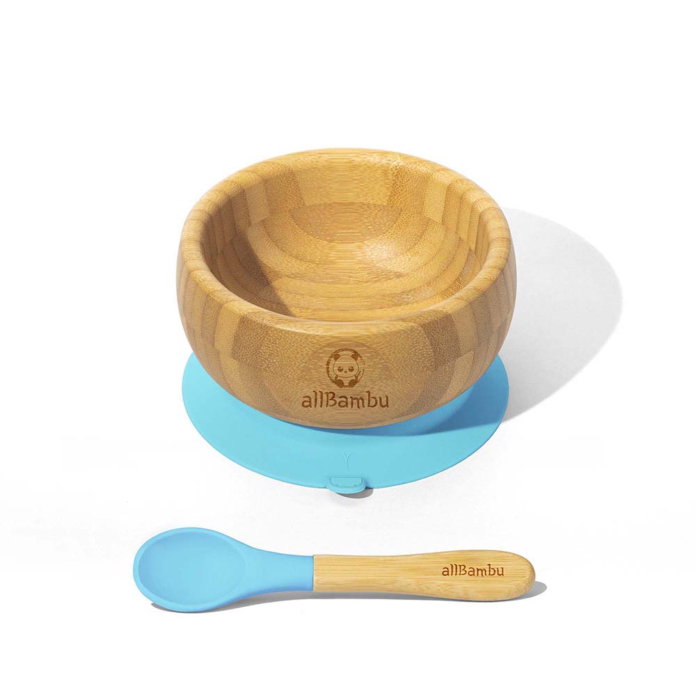 Bamboo Baby Panda Bowl & Spoon Set  Baby food recipes, Baby bowls, Kids  dishes