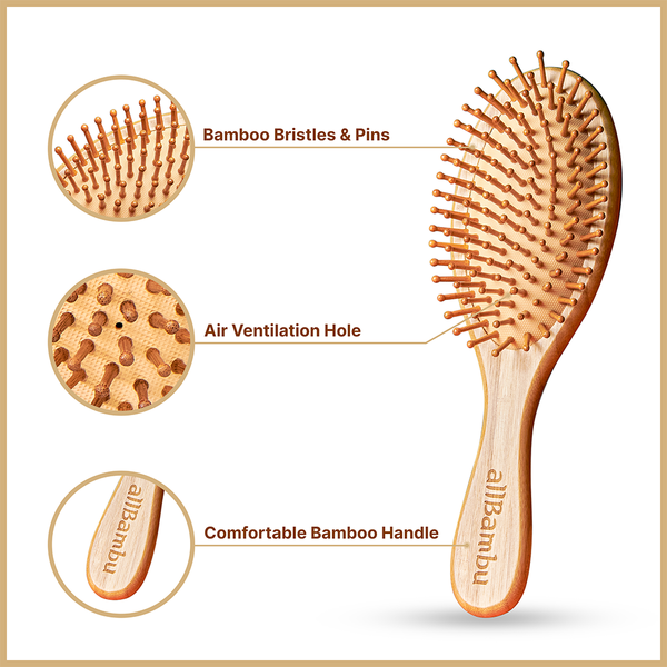 Bamboo Hairbrush